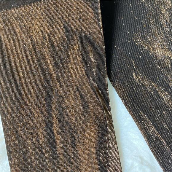 Jean Paul Gaultier Shimmering Brown Leggings - Picture 4 of 13